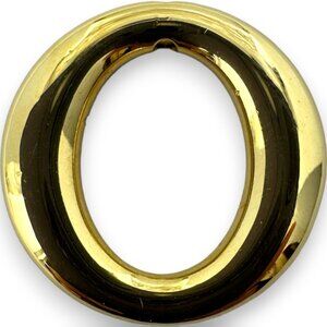 Tiffany & Co Elsa Peretti Sevillana 18k Yellow Gold Circle Pendant Spain Charm